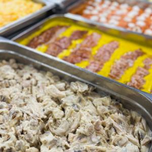 Warm buffet basis